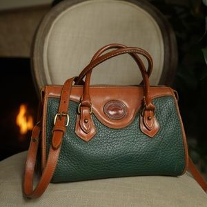Vintage green Dooney & Bourke purse
